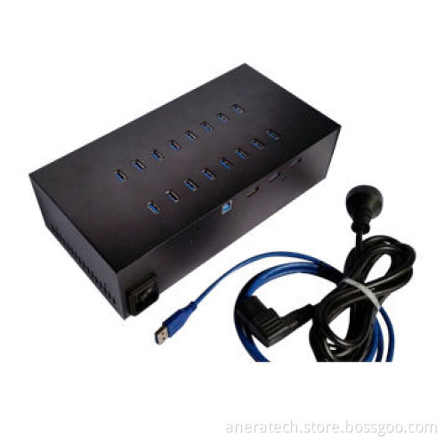 19-port Charger USB 3.0 Hub, 5V, 40A Output